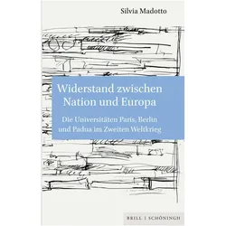 Madotto:Widerstand zwischen Nation und, Fachbücher von Silvia Madotto