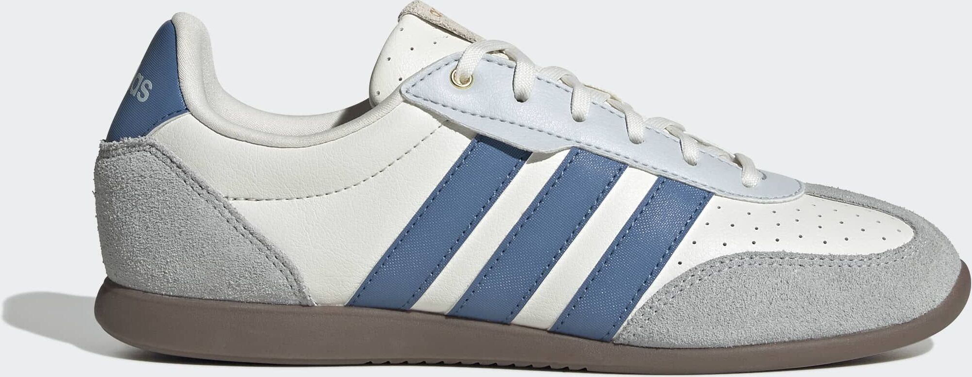 Sneaker ADIDAS SPORTSWEAR "BARREDA LO", Damen, Gr. 39, blau (core weiß, dusky ink, gum5), Synthetik, Schuhe Sneaker