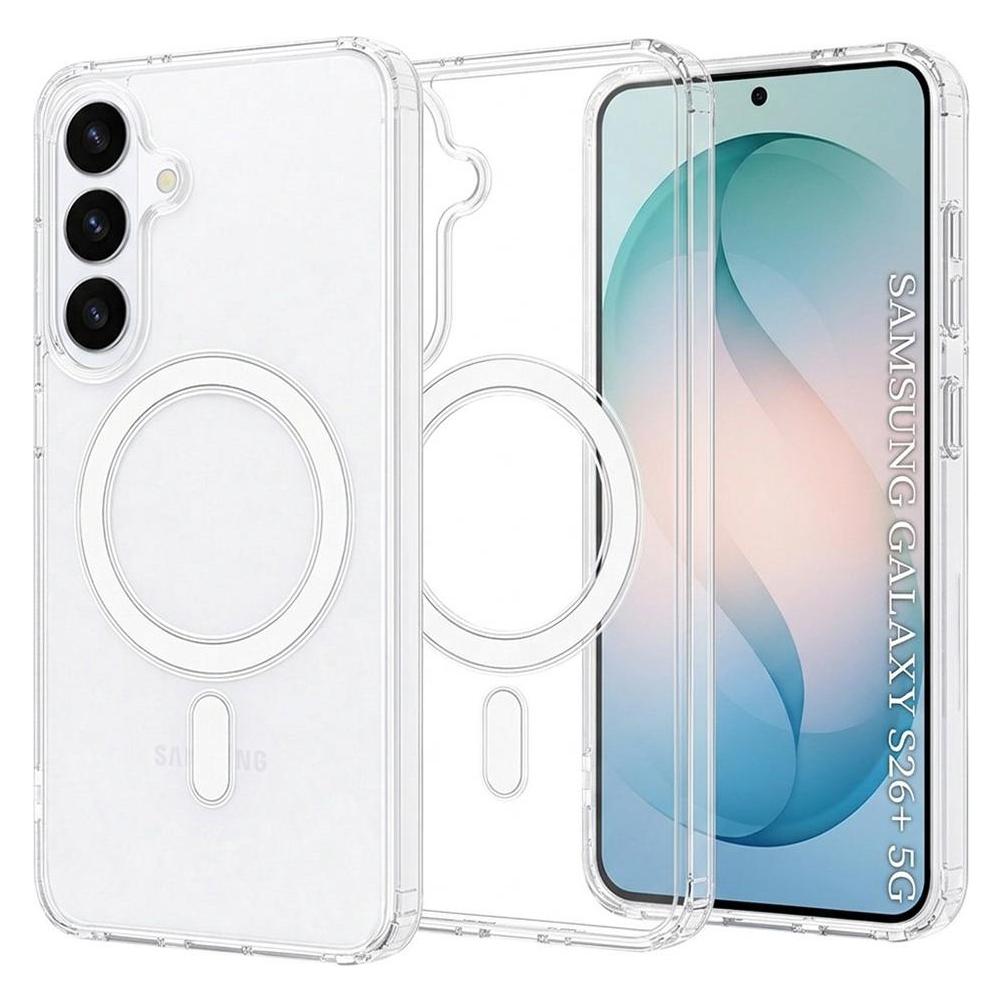 Techsuit - MagSafe Pro - Samsung Galaxy S26 Edge - Transparent (Samsung Galaxy S26) (64420608)