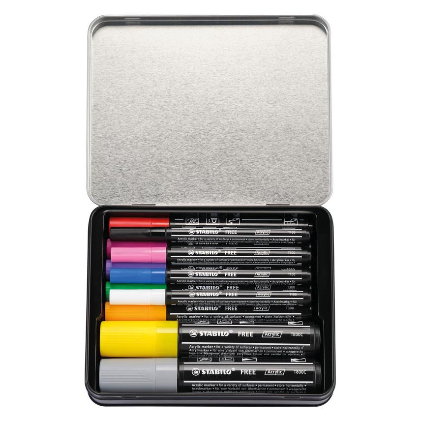 Stabilo FREE Acrylic Acrylmaker (11x) (691/693-11-31)