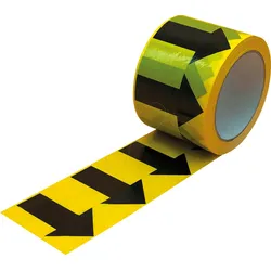 SUPRA PFEILE Q - Klebeband Supra Pfeile Quer, 66 m x 75 mm