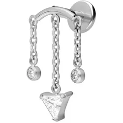 Titan Labret mit Innengewinde WINDSPIEL