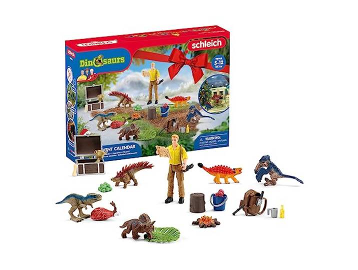 schleich DINOSAURS Adventskalender DINOSAURS 2023 98984 24 delen