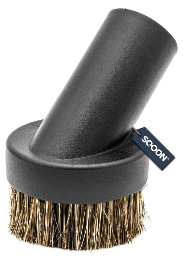 SQOON Universele Plumeau PRO Natuurhaar Borstel 32 mm voor Numatic, Taski en Nilfisk