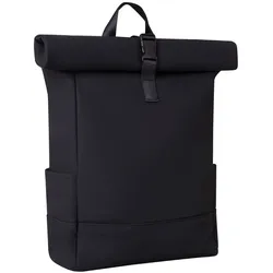 Kikkaboo Wickeltasche Jayden Rucksack Grifflänge einstellbar, Reißverschluss schwarz