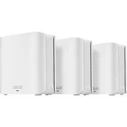 ASUS ZenWiFi BD4 BE3600 Weiß Dualband WiFi 7 AiMesh Extendable Router 3er Pack