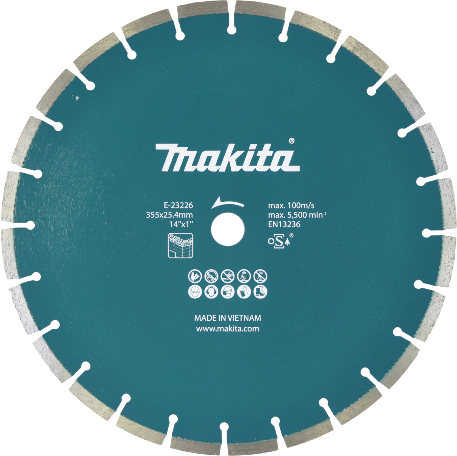 Makita Diamantsch. 355x25,4mm (E-23226)