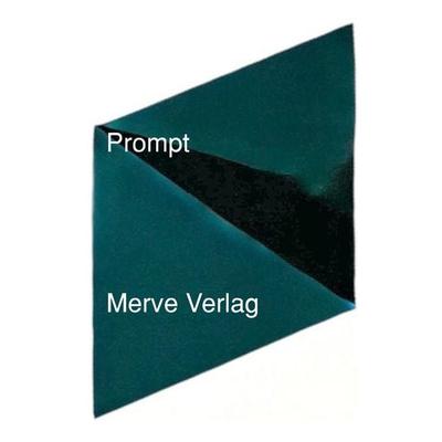 Prompt, Taschenbuch von , Merve, 978-3-96273-082-6