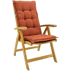 Casativo, Sitzkissen, Komfortable Hochlehner-Auflage (123 x 50 cm)