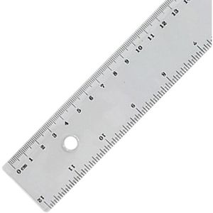 Spirit Lineal TTS 402629, 30 cm, Kunststoff, transparent