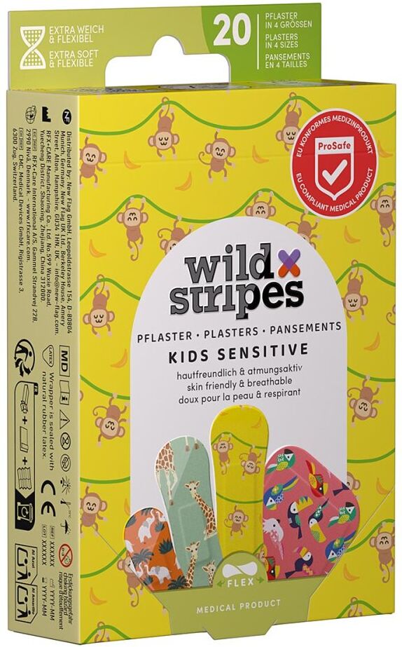 Wild Stripes Kids Sensitive Jungle Vibe Pflaster