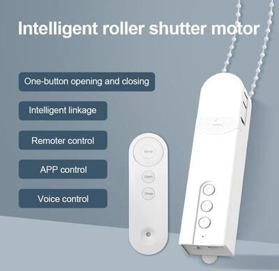On Spot Shop WiFi Tuya Smart Blind Motor Electric Roller Shutter Shadows App Control Curtain Opener & Closer Automatic Lifting System WiFi Tuya Smart Blind Motor Electric Roller Shutter Shadows App Control Curtain Opener & Closer Automatic Lifting System