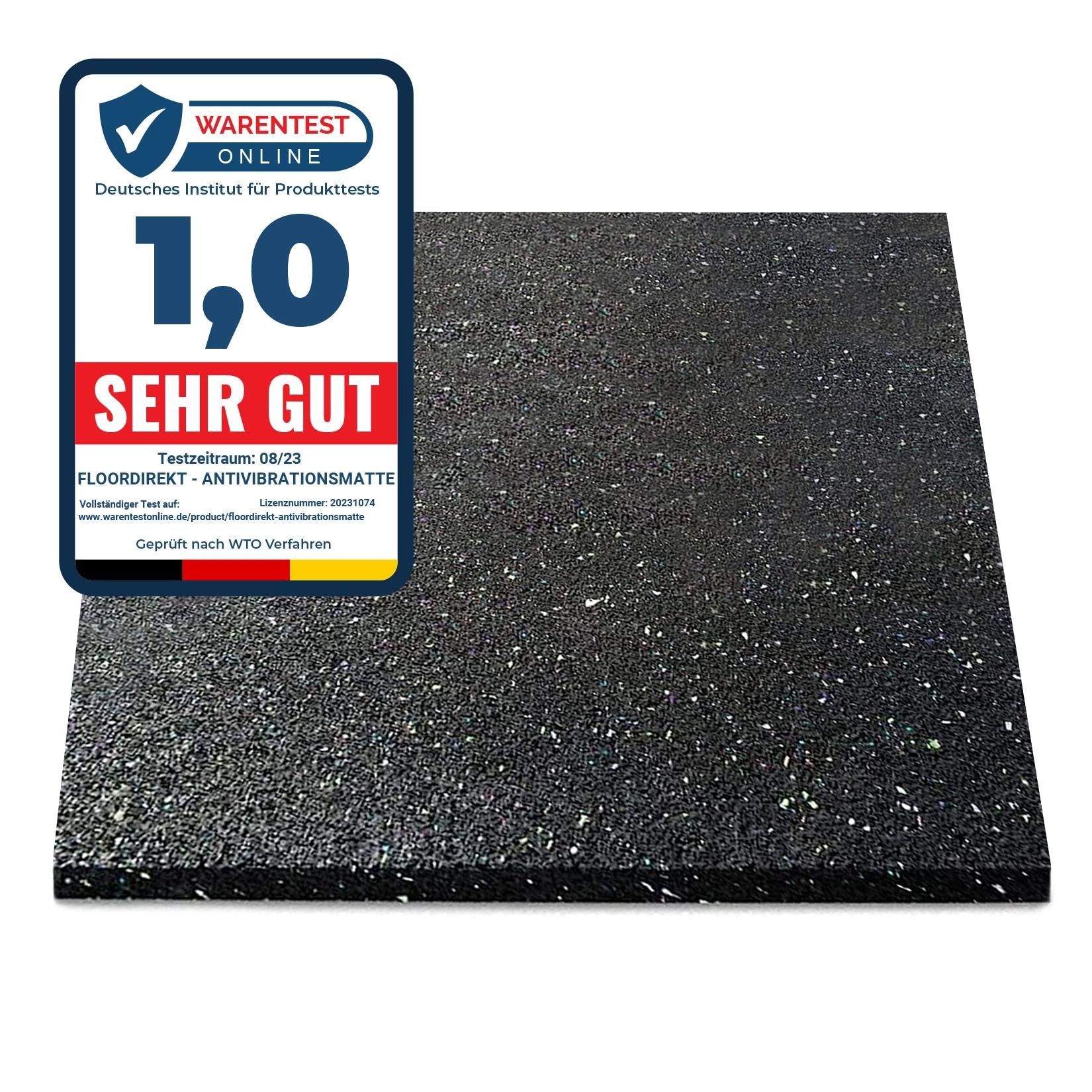 Floordirekt Antivibrationsmatte 10 mm Stärke