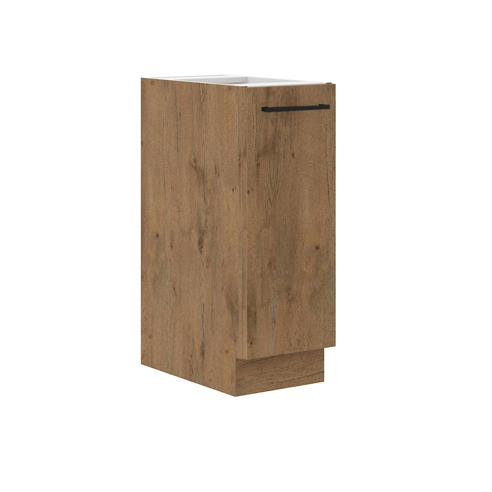 Küche Vigo Eiche Lancelot matt Unterschrank 30 cm Schrankauszug Küchenschrank