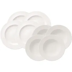 Villeroy & Boch Dinner-Set 4 Pers. For Me, Teller, Weiss