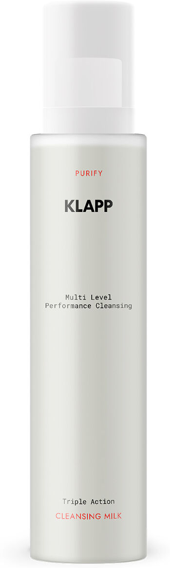 200ml KLAPP Multi Level Performance Cleansing Triple Action CLEANSING MILK