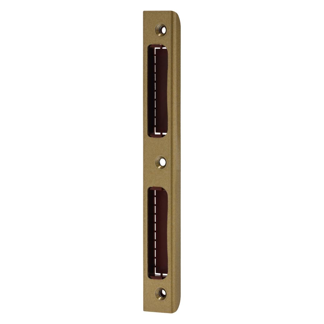 Abus WSB170 LR G KU Winkelschliessblech 20x8, gold (Türgriff) (62190)