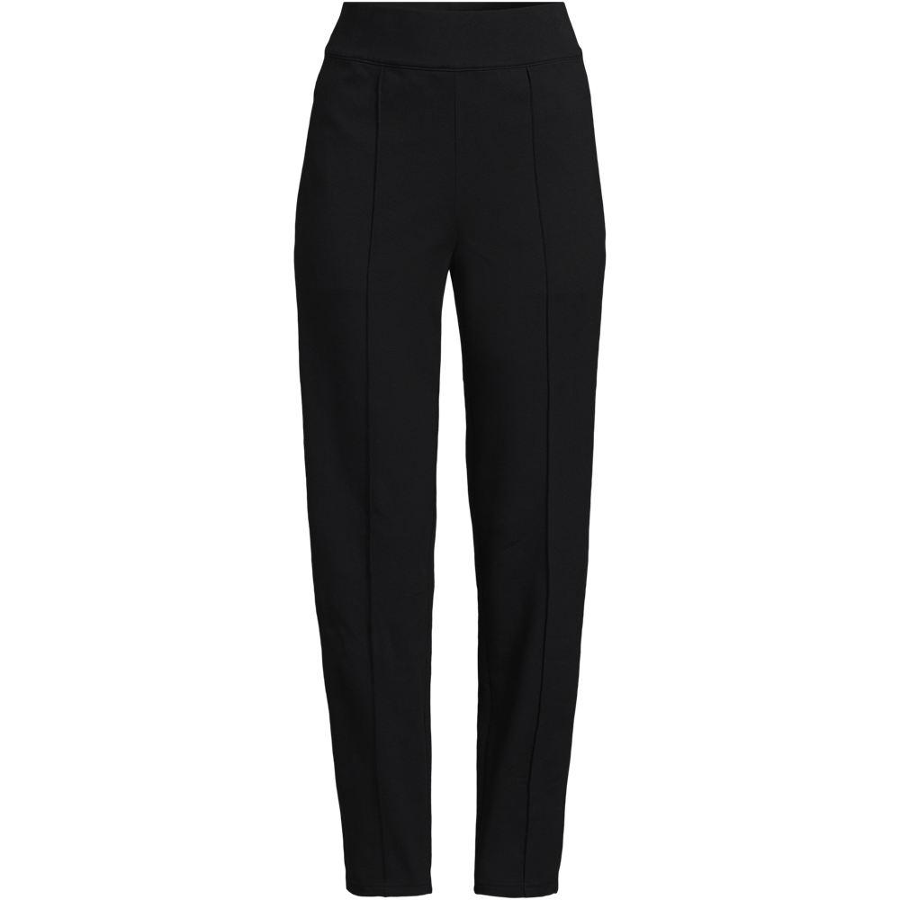 Starfish High Waist Bleistifthose in Plus-Größe, Damen, size: plus, Schwarz, Elasthan/Baumwoll-Mischung, by Lands' End