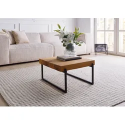 Couchtisch Eiche 60x60x35 natur geölt LOUNGE COLLECTION #04