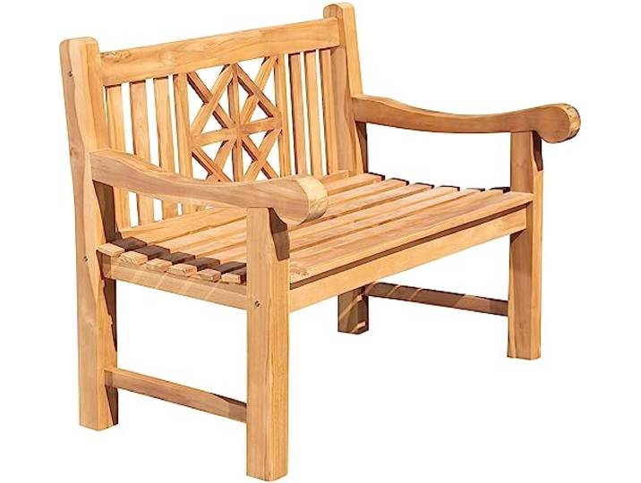 CLP Florida Tuinbank - Teak, Kleur:teak, Maat:120 cm