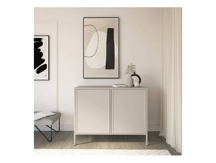 Selsey Sideboard VELVETO, Sideboard in Kaschmir & Push-to-Open, 2 Türen