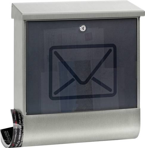 Burg Wächter 65300 Lucenta 2700 Ni Briefkasten Edelstahl Edelstahl Schlüsselschloss