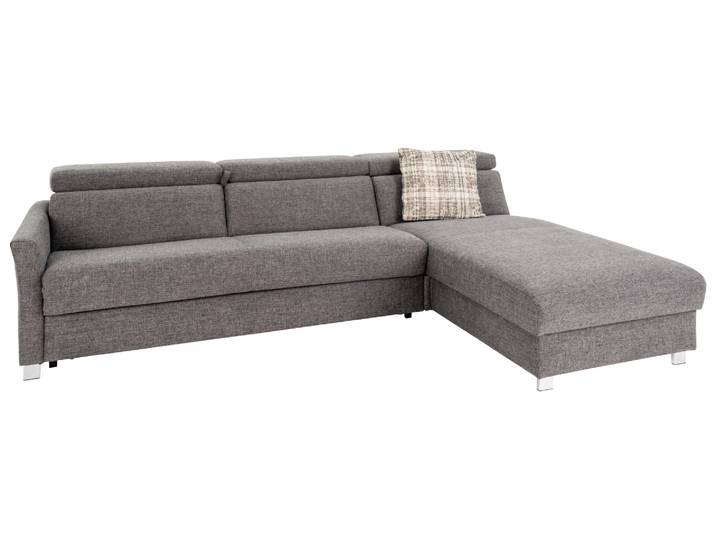 Schlaf-Ecksofa Selina Anthrazit Basic Bali / Farbe: Anthrazit