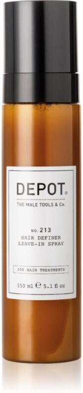 DEPOT 200 HAIR TREATMENTS NO.213 HAIR DEFINER LEAVE-IN SPRAY après-shampoing hydratant en spray 150 ml