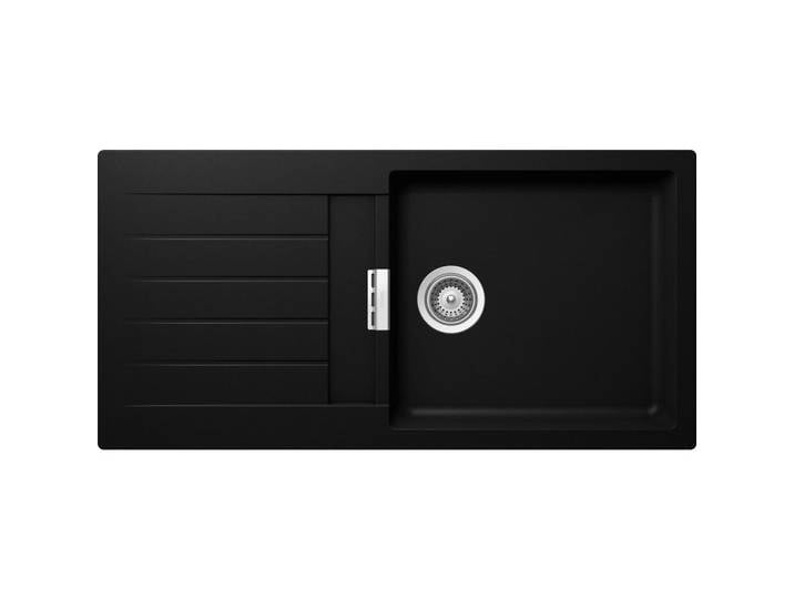 Schock Spüle Signus, Schwarz, Stein, 100x22.5x50 cm, Küchen, Küchenausstattung, Küchenspülen, Granitspüle