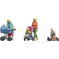 NOCH Z Mütter mit Kindern Bemalt, Sitzend, Stehend 44445