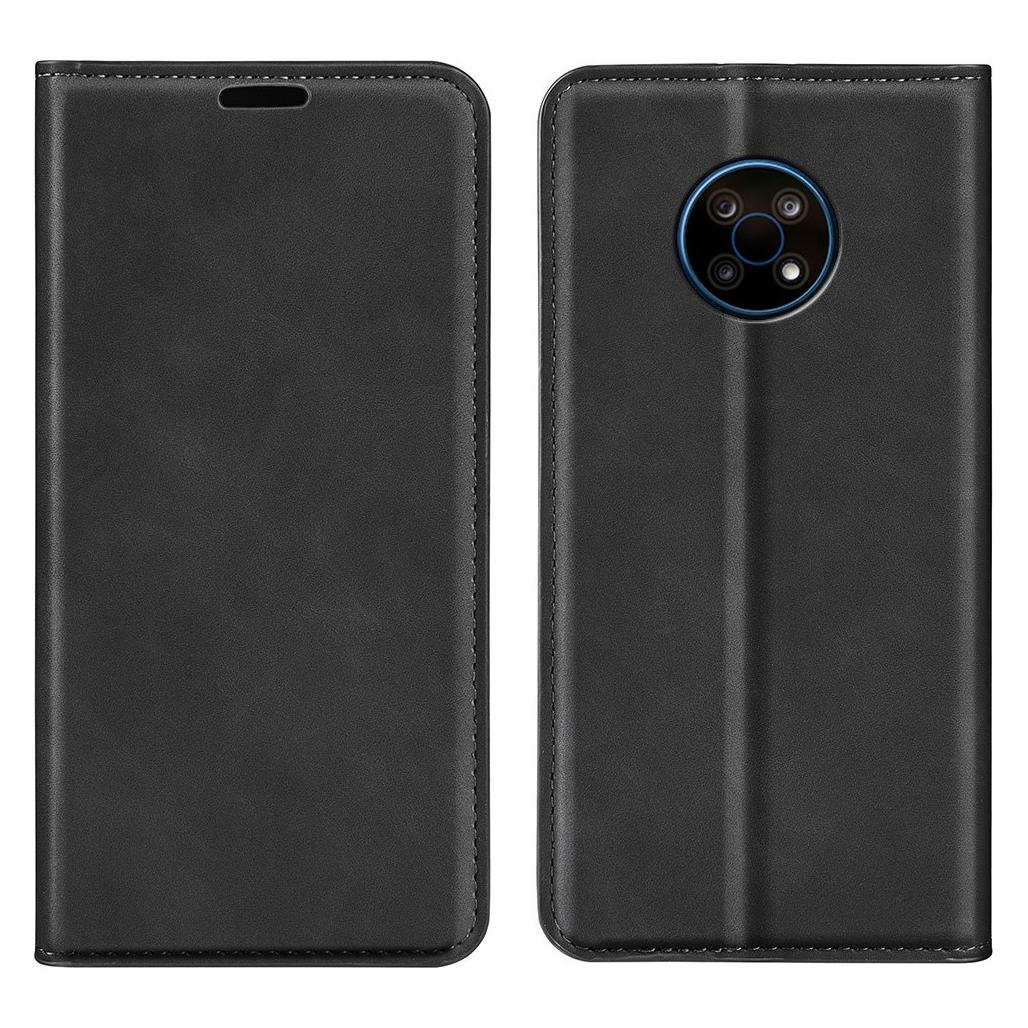 Cover-Discount Nokia G50 - Seidige Stand Flip Case Hülle schwarz (Nokia G50) (104702860D)