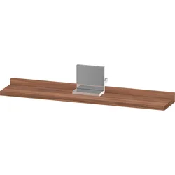 Duravit Sivida Ablage, Halterung chrom, 600x115x35mm, SV7431010790000, Farbe: Nussbaum matt
