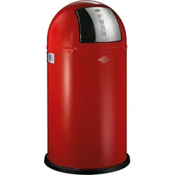PushBoy Mülleimer 50 l rot