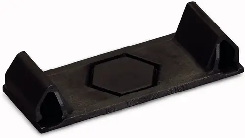 WAGO Verschlussstück Schwarz 100St.