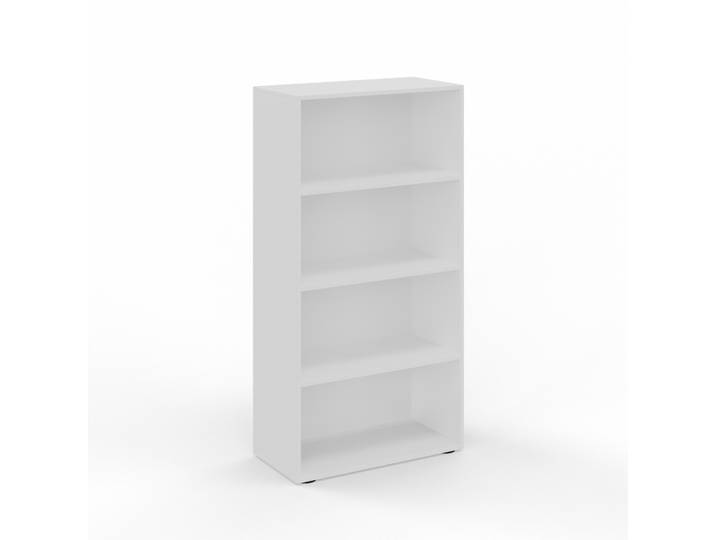 Regal Tradingzone GO Swiss 80.0 x 40.0 cm, Weiss/Weiss, 4 Ordner hoch, Neu - Optimal für Büro und Organisation