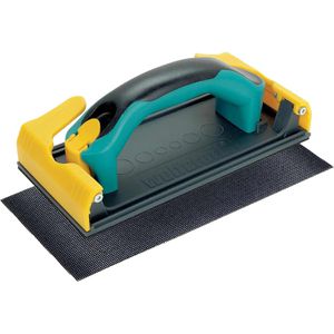 Wolfcraft Handschleifer 2892000 Set, 2-teilig, 105 x 220mm, Klemmverschluss