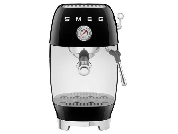 Smeg Siebträgermaschine ECF03BLEU Premium Siebträgermaschine schwarz