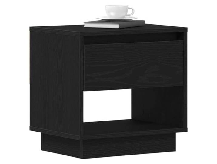KTHLBRH Nachttisch 2 Stück 45 x 34 x 44 cm aus technischem Holz Rustikales Design, ausziehbare Schublade, strapazierfähige Oberfläche, für Schlafzimmer