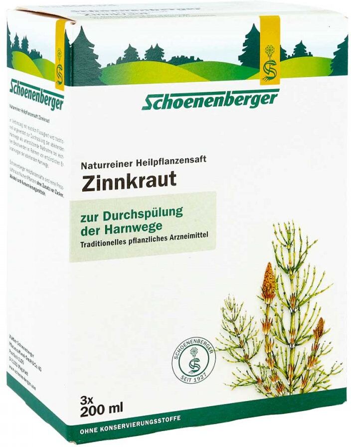 Schoenenberger Naturreiner Heilpflanzensaft Zinnkraut