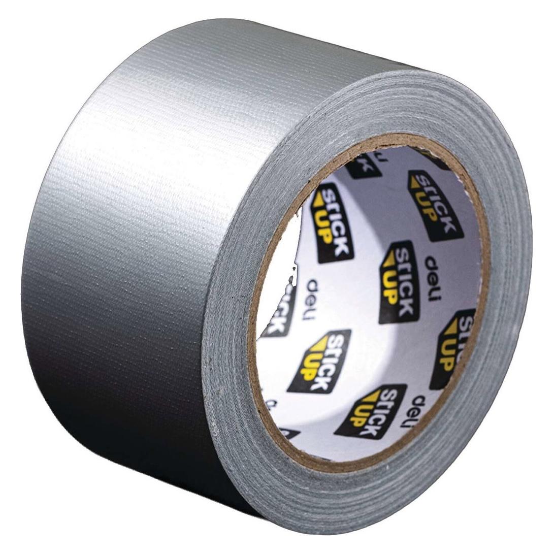 Deli Gewebeklebeband 48mm x 20m, silber (48 mm) (D266795)