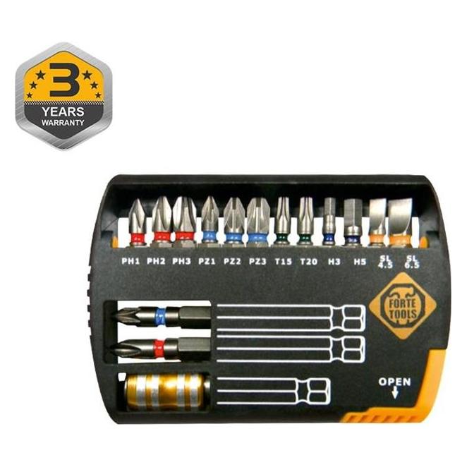 Forte tools NOZZLES KIT 15 PCS. (BT15-00)