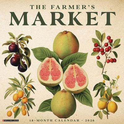 Farmer's Market 2026 Wall Calendar