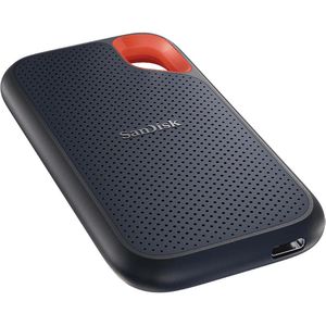 SanDisk Festplatte Extreme Portable SSD V2, 1,8 Zoll, extern, USB 3.1, schwarz, 2TB SSD