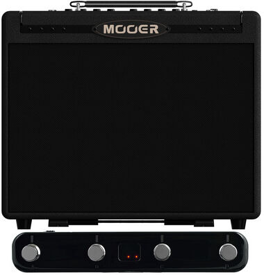 Mooer SD 50A Acoust. Guitar C Bundle Schwarz