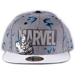 Difuzed - Baseball Cap - Marvel True Power (grau)