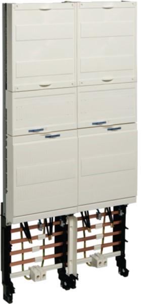 HAGER Komplettfeld 4ZP eHz ZK3ET24N H1050mm 2-feld