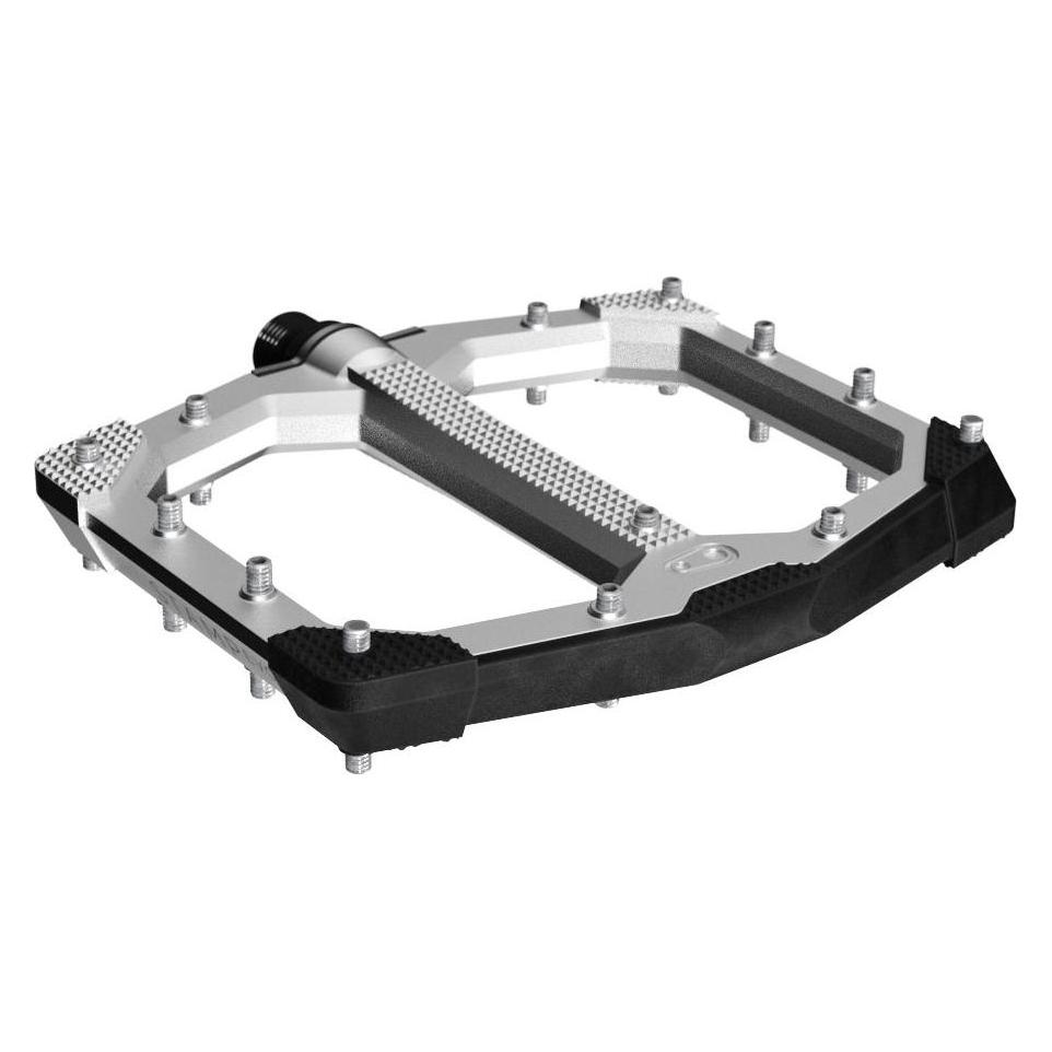 Crankbrothers Stamp Evo Large Plattform-Pedal, silver (321-050-17227)