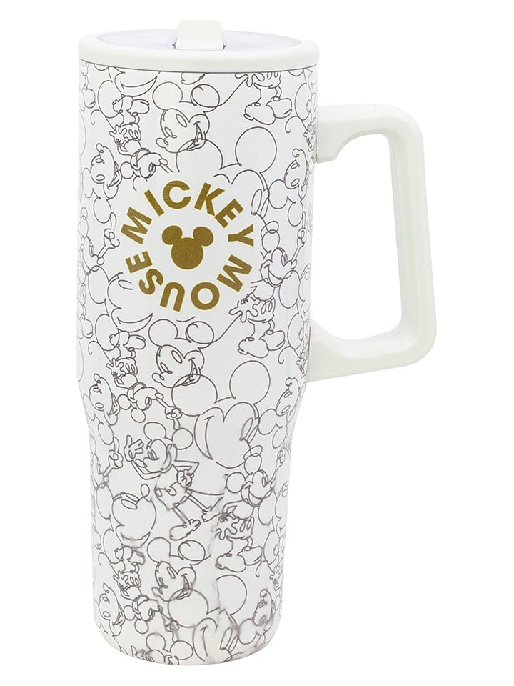 Stor Thermobecher "Mickey" in Creme - 920 ml - onesize
