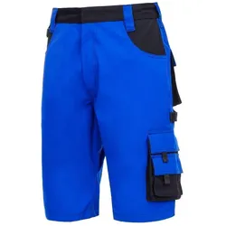 AS Arbeitsschutz Arbeitshose Nitras Motion Tex Plus kurz | blau | Gr.46