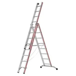 Hymer 684724 Stufen-Mehrzweckleiter 3-teilig